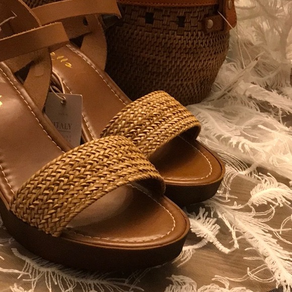 Sandal wedge new shoes - Picture 7 of 8